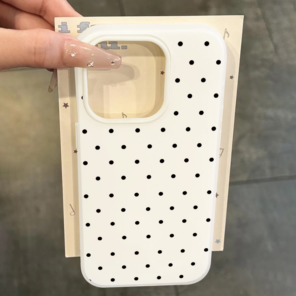 Samsung Galaxy S25 - Capa Minimalista com Bolinhas à Prova