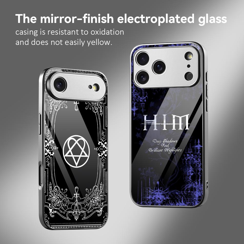 Apple Iphone 15 Pro Max - Capa de Celular ROCK Band H-HIM
