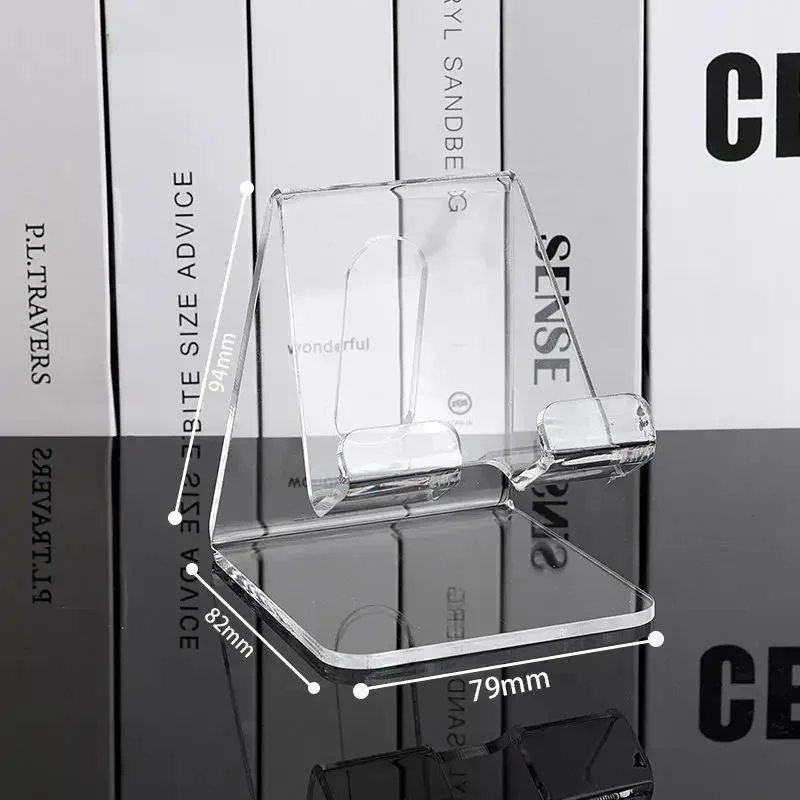 Tablet Accessory - Suporte de Telefone em Acrílico Transparente,