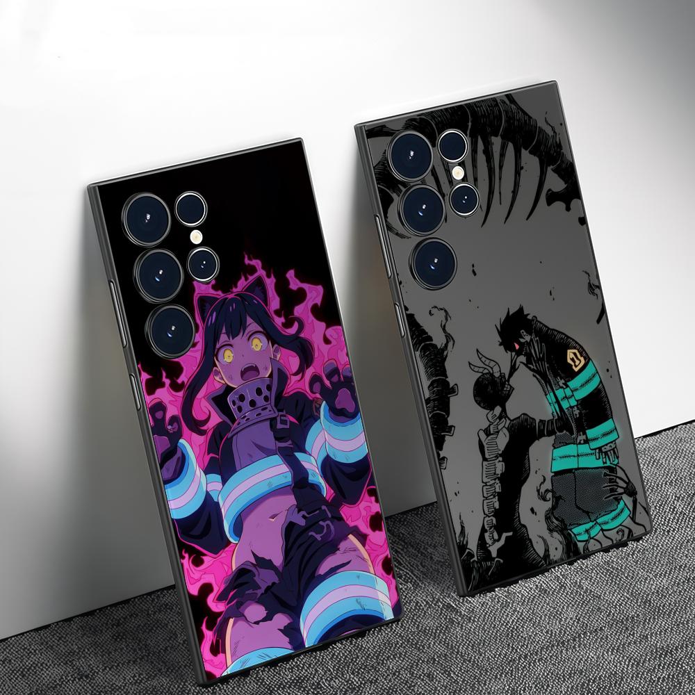 Samsung Galaxy S25 - Capa de Telefone Anime F-Fire Force
