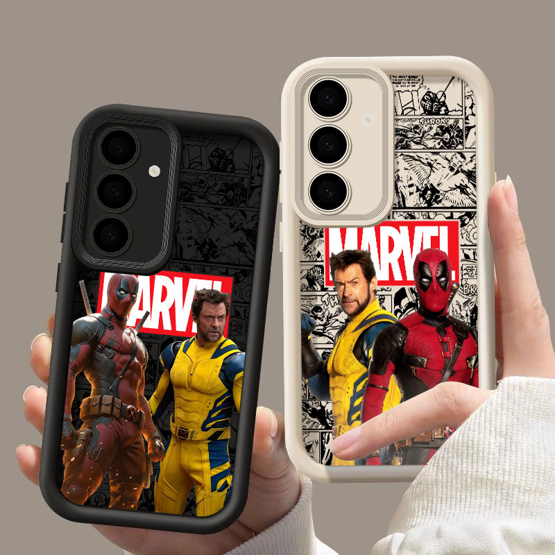 Samsung Galaxy S25 - Capas Marvel Deadpool e Wolverine para