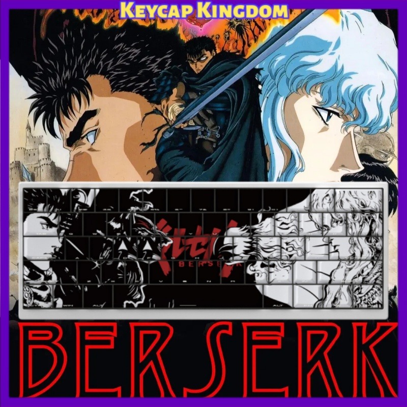 Tablet Pc Accessories - Teclas Temáticas BERSERK para Teclado Mecânico