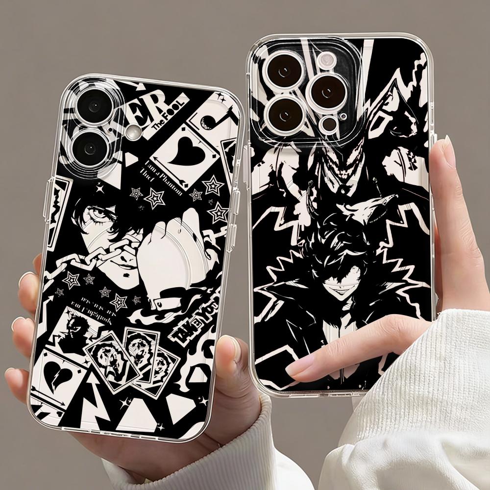 Tablet And Accessories Case - Capa Magnética Transparente Game Persona 5