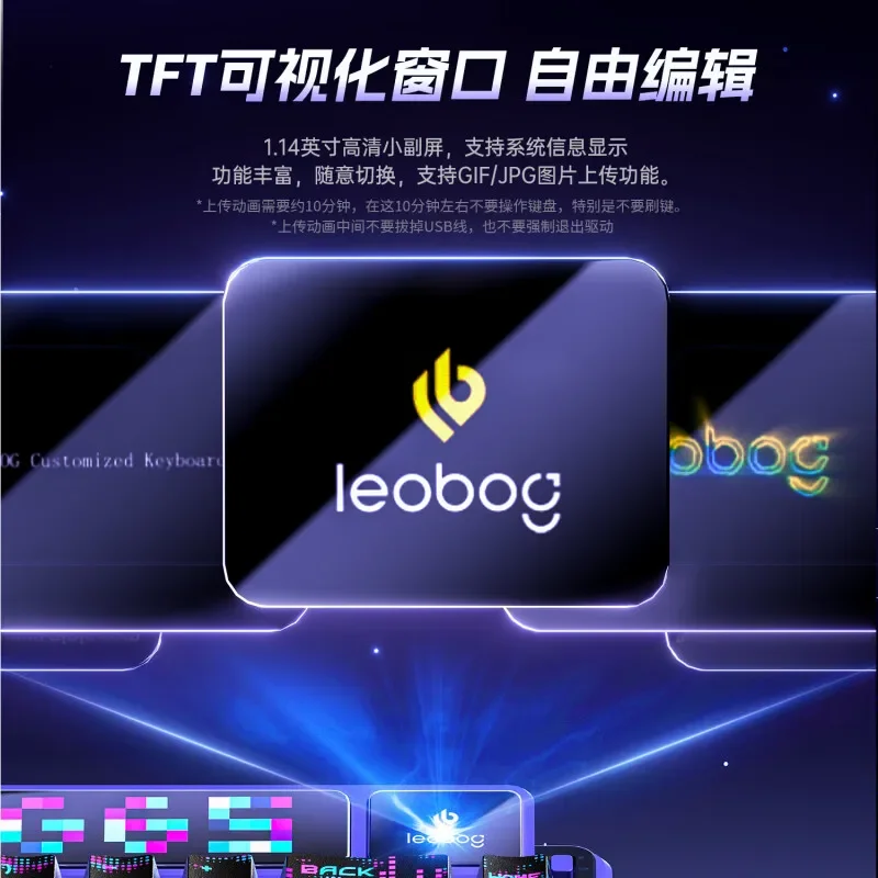 Teclado Mecânico LEOBOG AMG65  - Tablet Accessories Gifts avaliação e preço