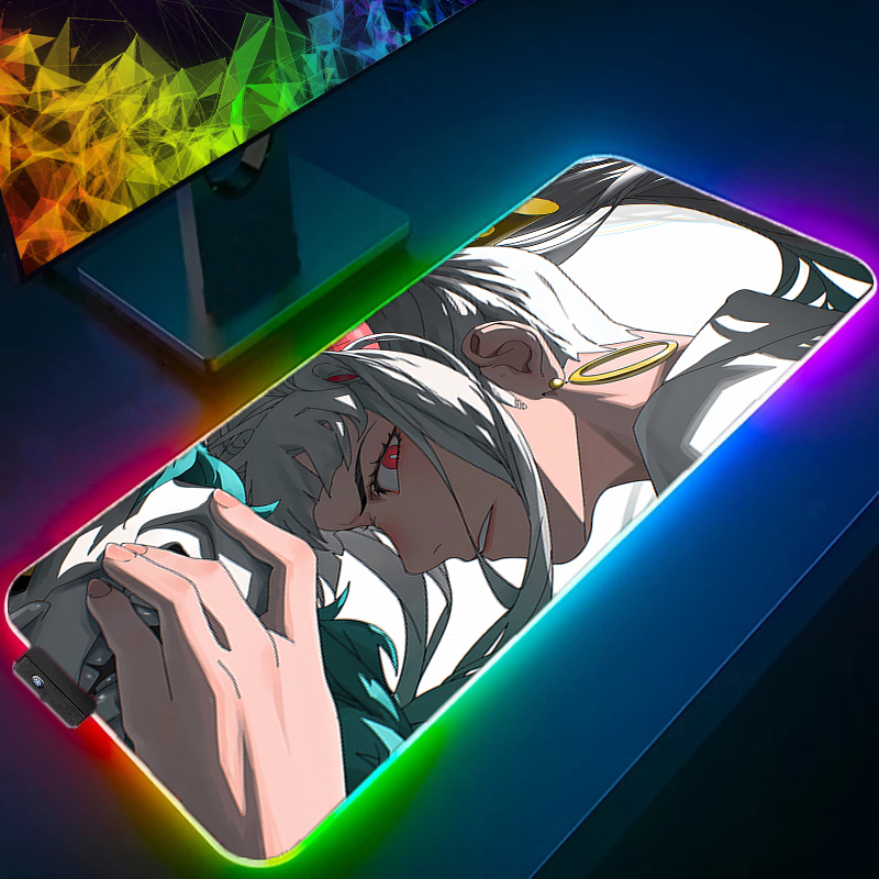 Rgb led mouse pad tapete de me - Tablet Pc Accessories avaliação e preço