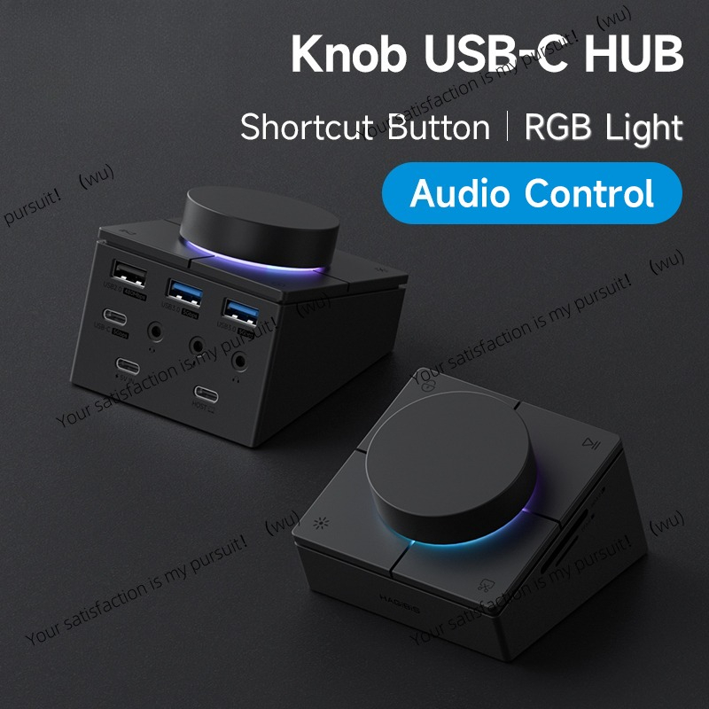 Hub USB-C com Botões de Atalho - Usb Hub Type C avaliação e preço