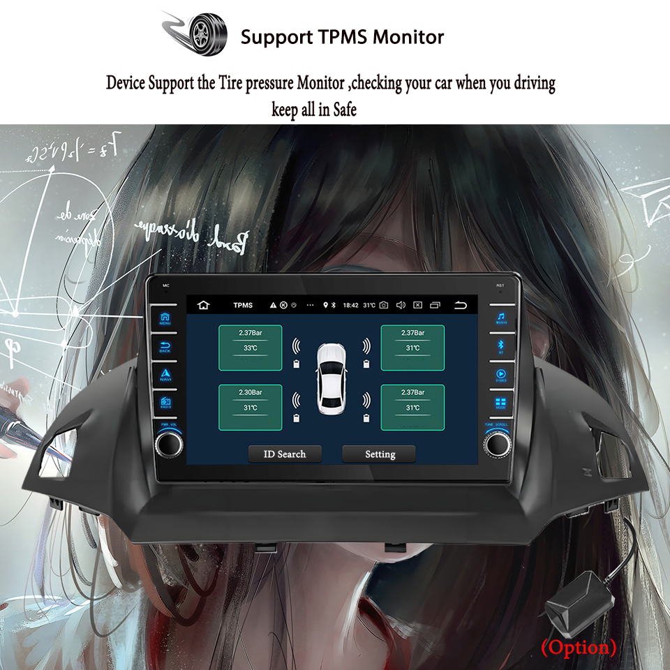 8g + 128g android 14 para ford - Tablet Danish Mobile & Accessories Faisalabad avaliação e preço