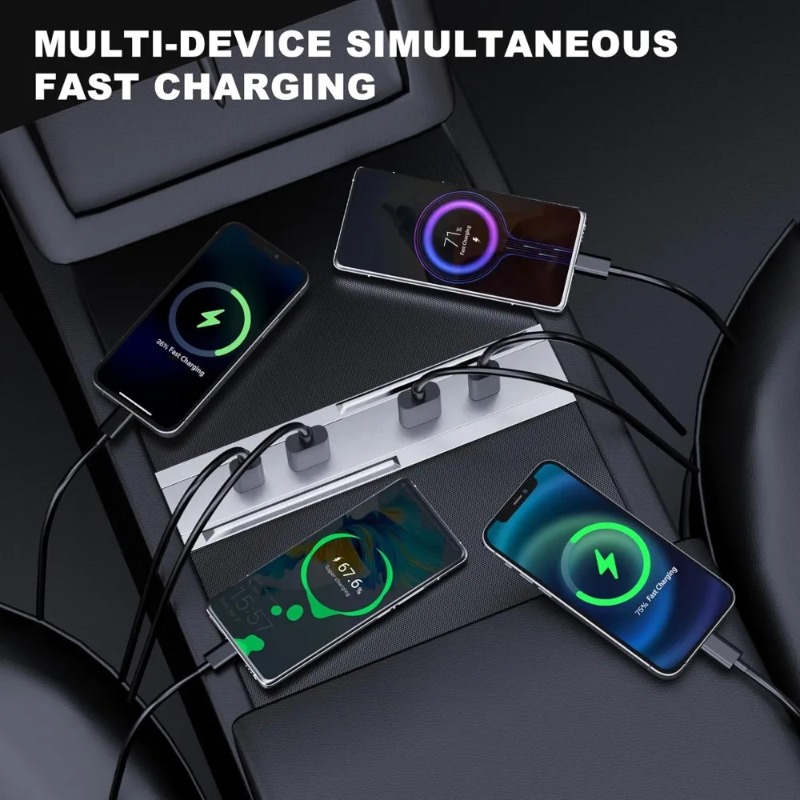 Adaptador de Carro para Consol - Usb Hub Type C avaliação e preço