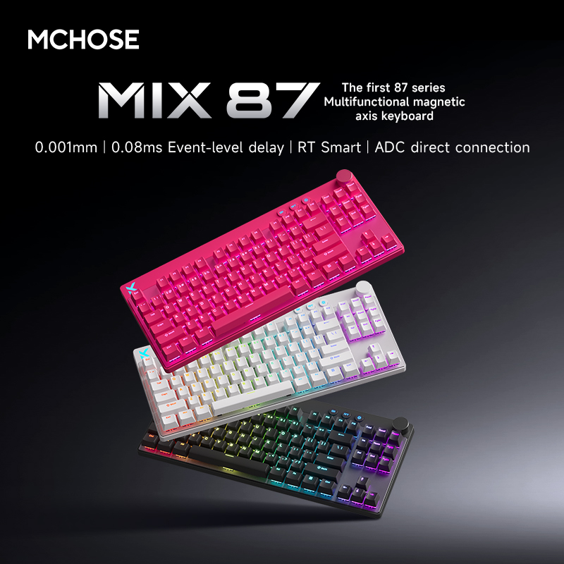 Mchoose mix87 teclado mecânico - Tablet Accessories Gifts avaliação e preço
