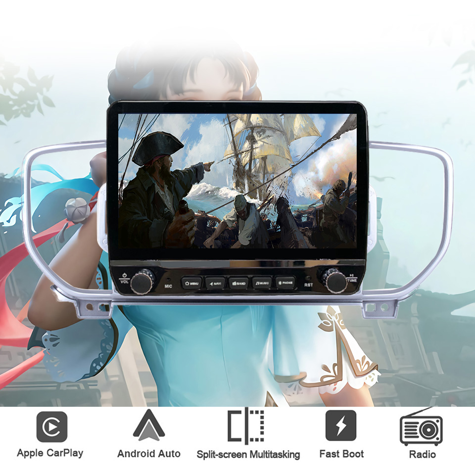 Autoradio Multimídia Android 1 - Tablet Danish Mobile & Accessories Faisalabad avaliação e preço